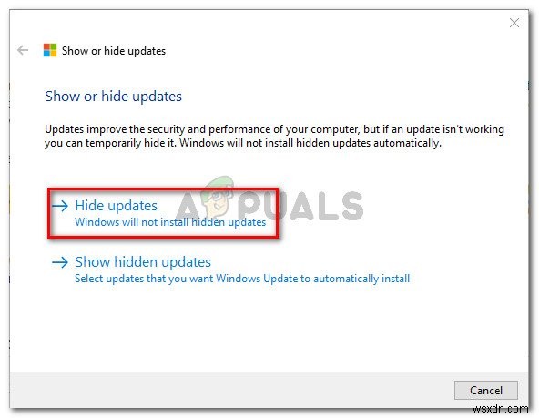 Sửa lỗi Windows Update 0x8000FFFF trên Windows 10/11