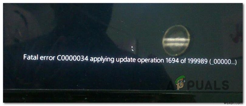 [SỬA LỖI] Fatal Error C0000034 khi áp dụng Windows Update