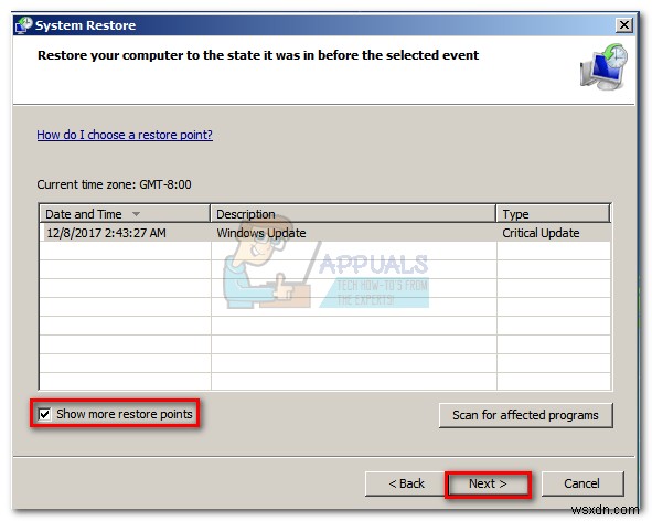 Sửa lỗi: Error 0xc000014C trên Windows 7, 8 và 10