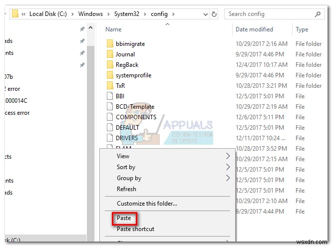 Sửa lỗi: Error 0xc000014C trên Windows 7, 8 và 10