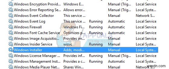 Khắc phục lỗi Another Installation is in Progress (Error 1500) trên Windows 7, 8, 10