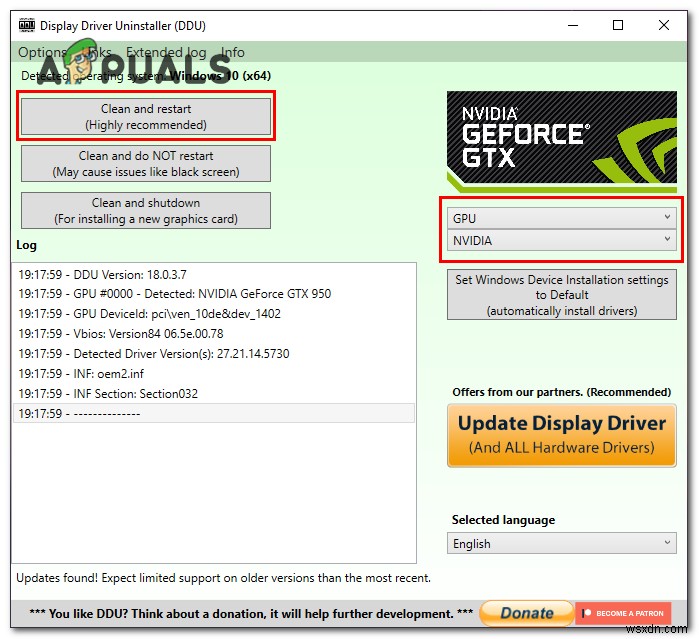 Khắc phục lỗi  NVIDIA Installer Cannot Continue  trên Windows 7, 8, 10