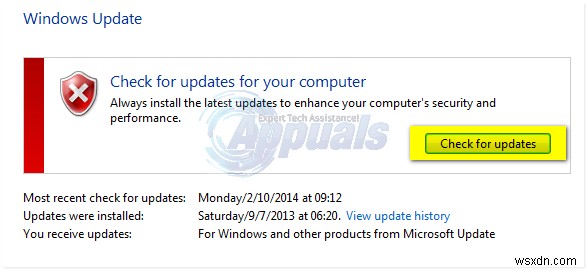 HƯỚNG DẪN CHI TIẾT: Cách chạy thủ công Windows Update (Win 7/8/8.1 và 10)