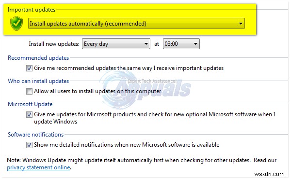 HƯỚNG DẪN CHI TIẾT: Cách chạy thủ công Windows Update (Win 7/8/8.1 và 10)