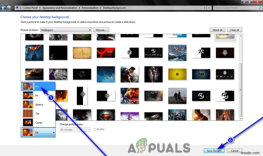 KHẮC PHỤC: Wallpaper biến mất sau bản cập nhật lớn cuối cùng cho Windows 7
