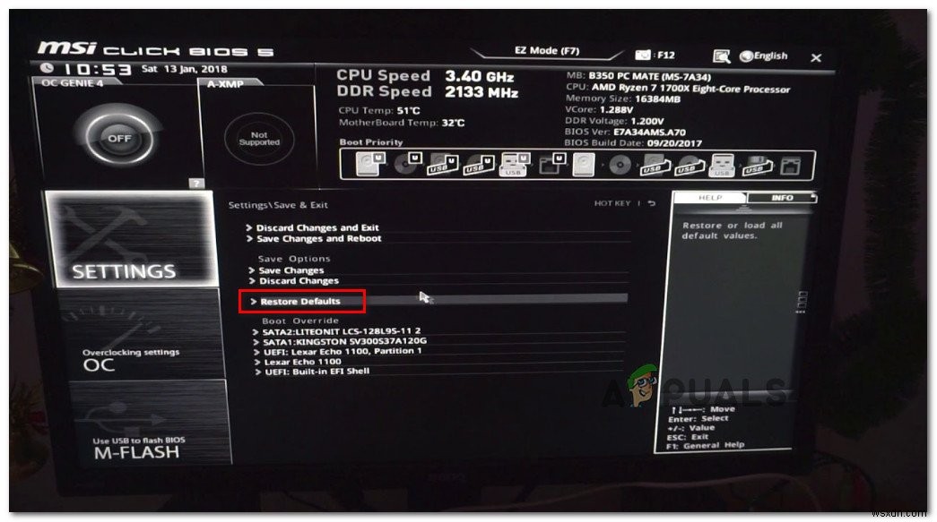 KHẮC PHỤC LỖI STOP 0x000000A5 KHI CÀI WINDOWS 7