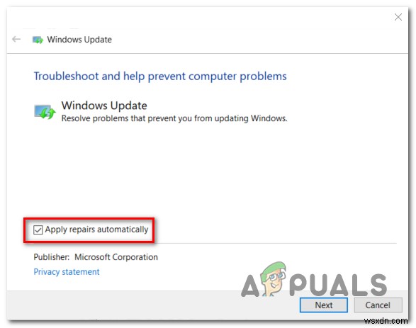 KHẮC PHỤC: Lỗi Windows Update 80244010