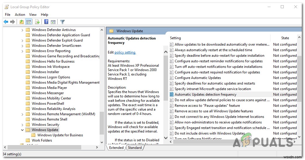 KHẮC PHỤC: Lỗi Windows Update 80244010