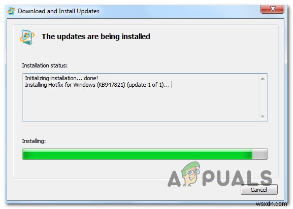 KHẮC PHỤC: Lỗi Windows Update 80244010