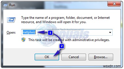 Cách đăng nhập tự động vào Windows 7