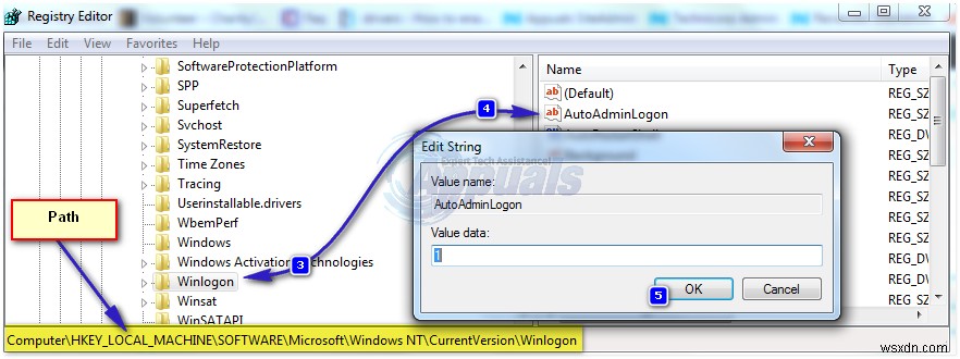 Cách đăng nhập tự động vào Windows 7