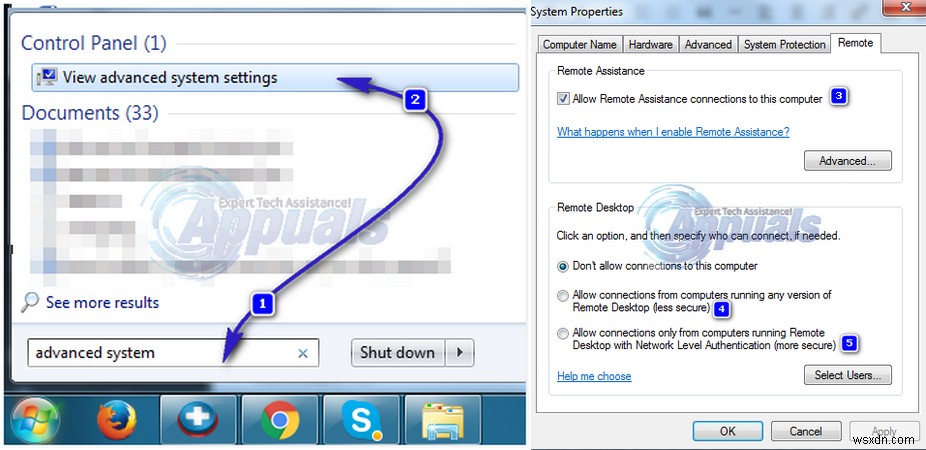 Cách bật RDP trên Windows 7 Home Premium