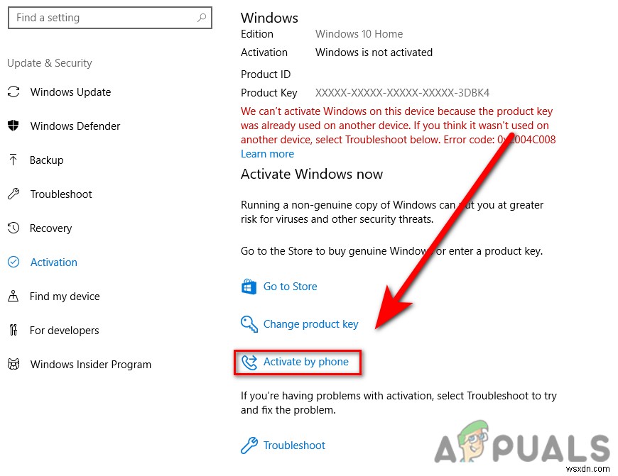 Cách khắc phục Lỗi kích hoạt: 0xC004F074 trên Windows 10