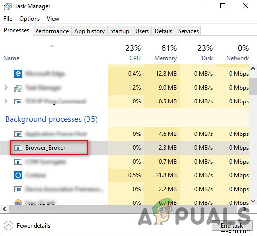 Browser Broker.exe trong Windows là gì? Có an toàn không?