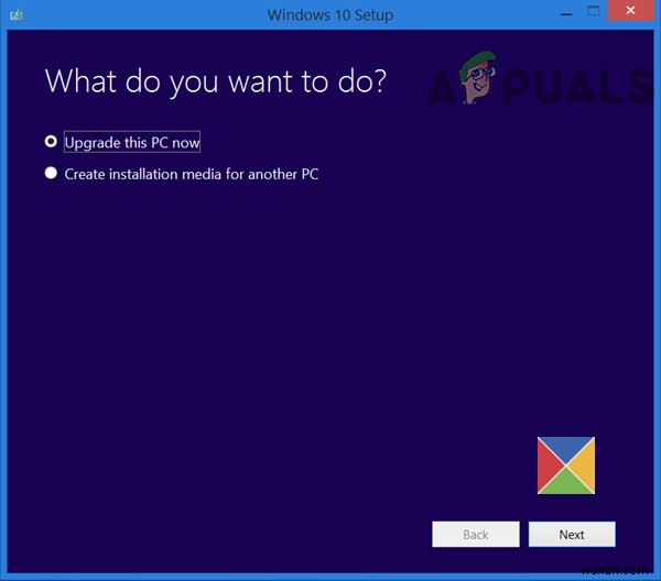 Các phương pháp khắc phục lỗi Windows Update 0x800f0984 cho phiên bản 21H1