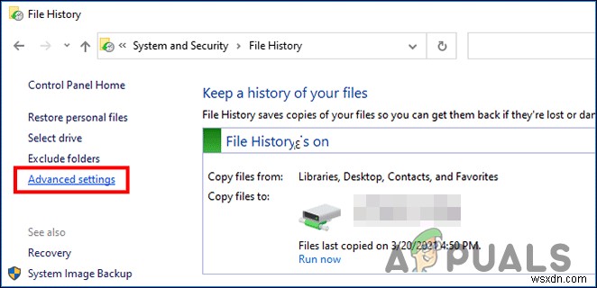 Cách xóa tệp sao lưu trong Windows 10