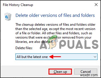 Cách xóa tệp sao lưu trong Windows 10