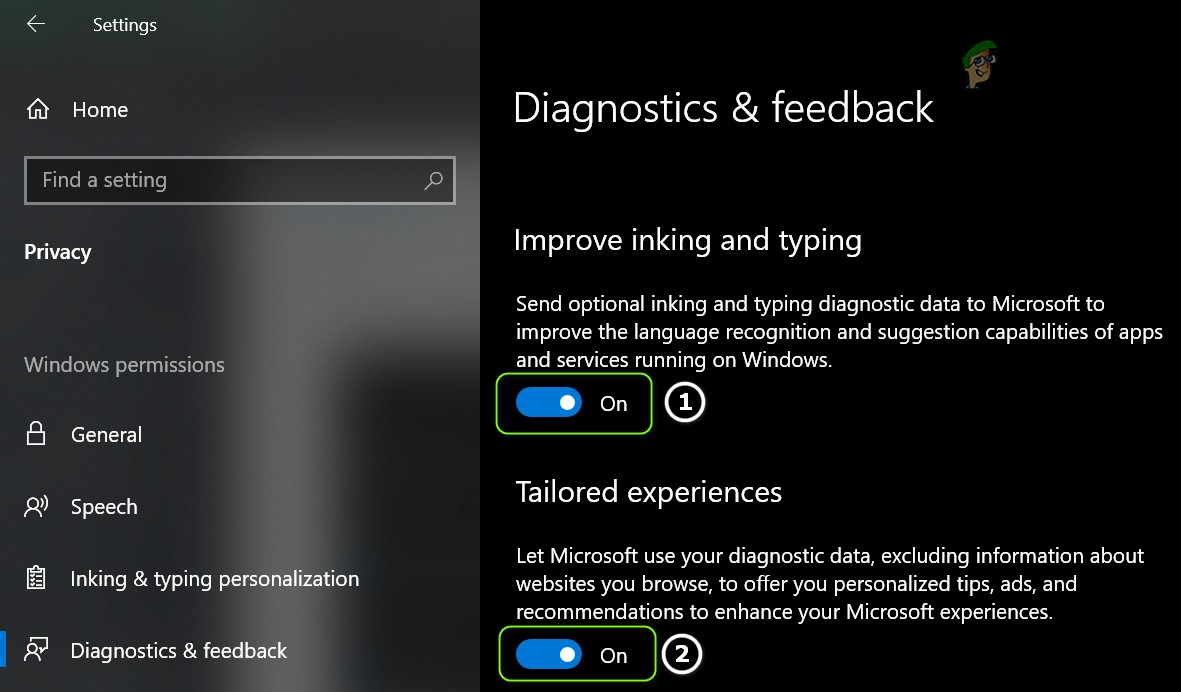 [KHẮC PHỤC] Không thể đổi Dữ liệu chẩn đoán thành  Đầy đủ  trên Windows 10