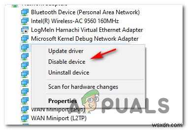 Cách khắc phục lỗi  We can t set up mobile Hotspot  trên Windows 10