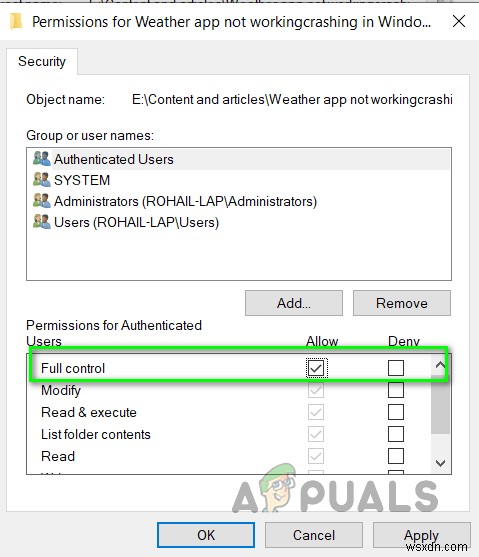 Khắc phục: Ứng dụng Weather không hoạt động / bị crash trong Windows 10