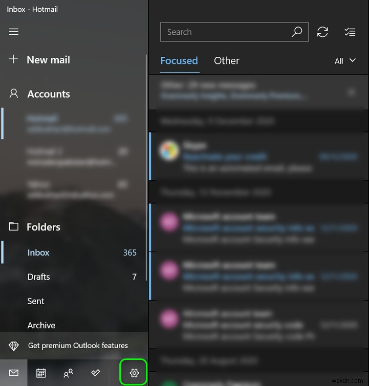 Cách thay đổi tên hiển thị trên ứng dụng Mail trong Windows 10