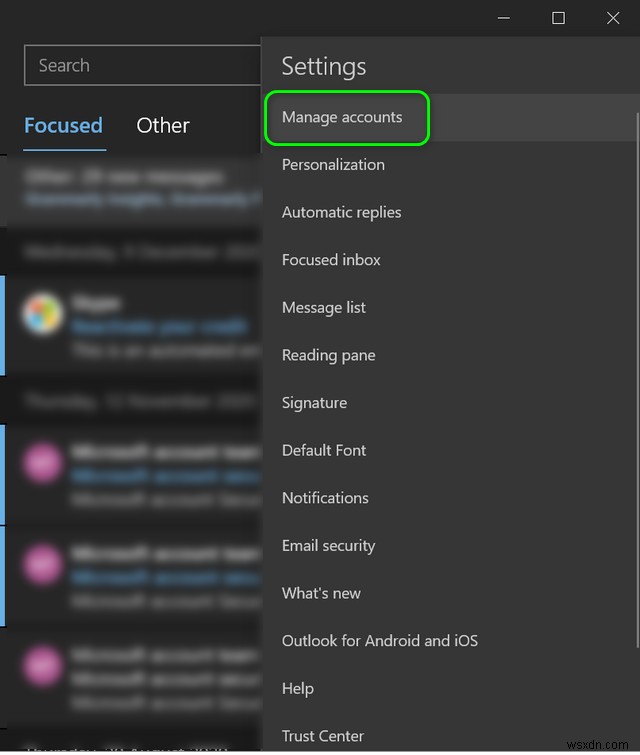 Cách thay đổi tên hiển thị trên ứng dụng Mail trong Windows 10