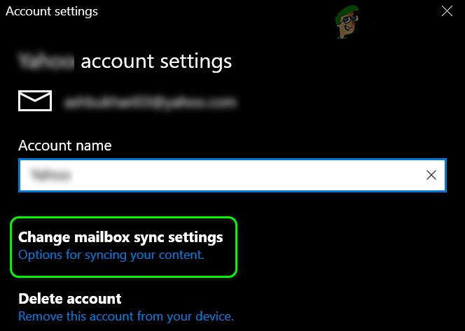 Cách thay đổi tên hiển thị trên ứng dụng Mail trong Windows 10