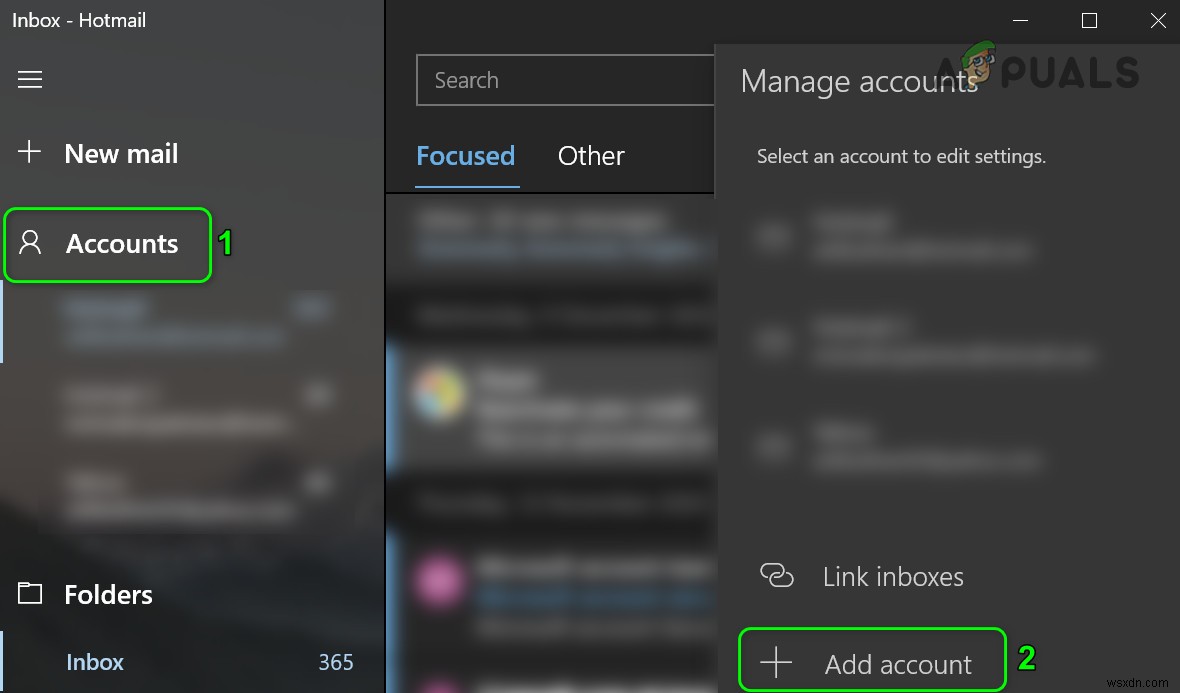Cách thay đổi tên hiển thị trên ứng dụng Mail trong Windows 10
