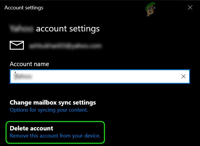 Cách thay đổi tên hiển thị trên ứng dụng Mail trong Windows 10