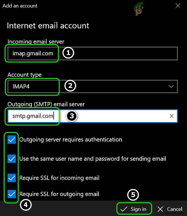Cách thay đổi tên hiển thị trên ứng dụng Mail trong Windows 10
