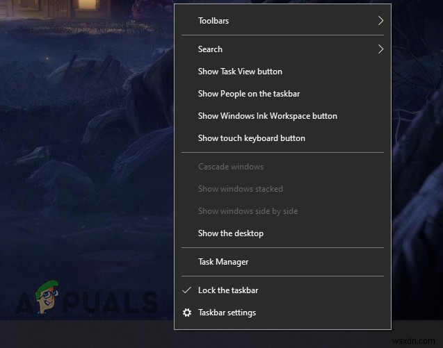 Vô hiệu hóa Menu ngữ cảnh trong File Explorer, Start Menu & Taskbar Windows 10