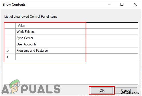 Cách ẩn/hiện các mục Control Panel cụ thể trên Windows 10