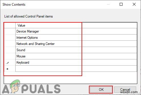 Cách ẩn/hiện các mục Control Panel cụ thể trên Windows 10