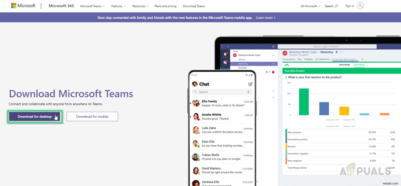 Lỗi Javascript Exception trong Microsoft Teams trên Windows 10