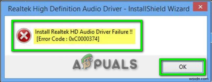 Cách khắc phục lỗi OxC0000374 trên Windows 10