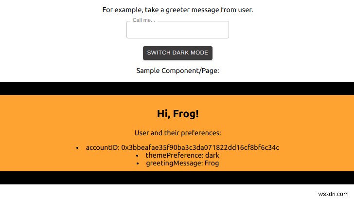 Lưu trữ tùy chọn người dùng trong ứng dụng Web3: Giải pháp Next.js hỗ trợ Metamask