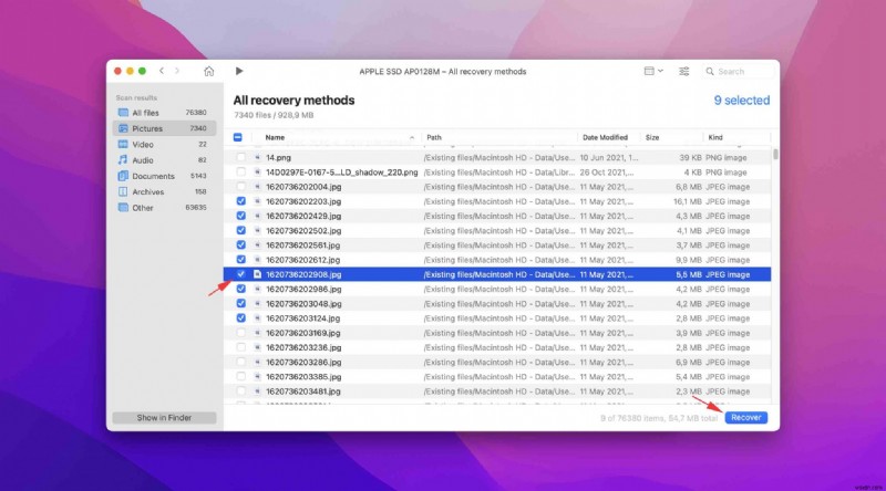 Khôi phục tệp bị xóa sau khi cập nhật macOS Monterey: Hướng dẫn chi tiết