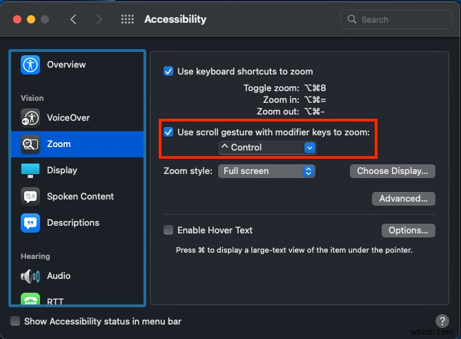 Làm Chủ Zoom Trên MacBook Pro: Vuốt, Phím Tắt & Mẹo Khả Năng Truy Cập