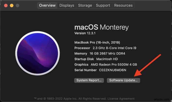 Hướng Dẫn Bước Đi Cập Nhật MacBook Pro
