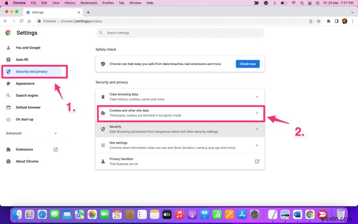 Cách Tìm Và Quản Lý Cookie Chrome Trên macOS