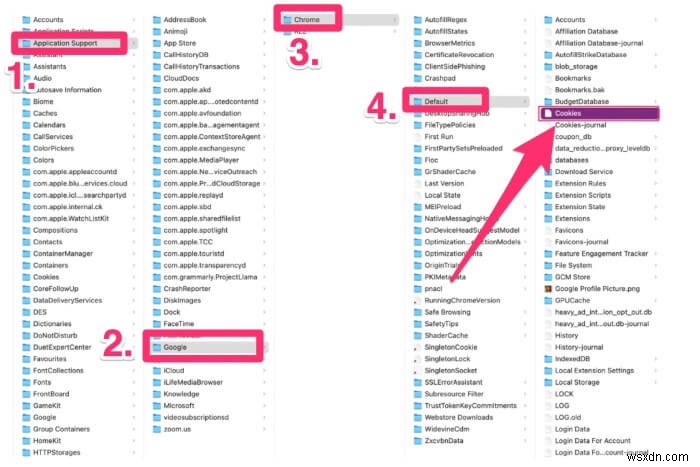 Cách Tìm Và Quản Lý Cookie Chrome Trên macOS