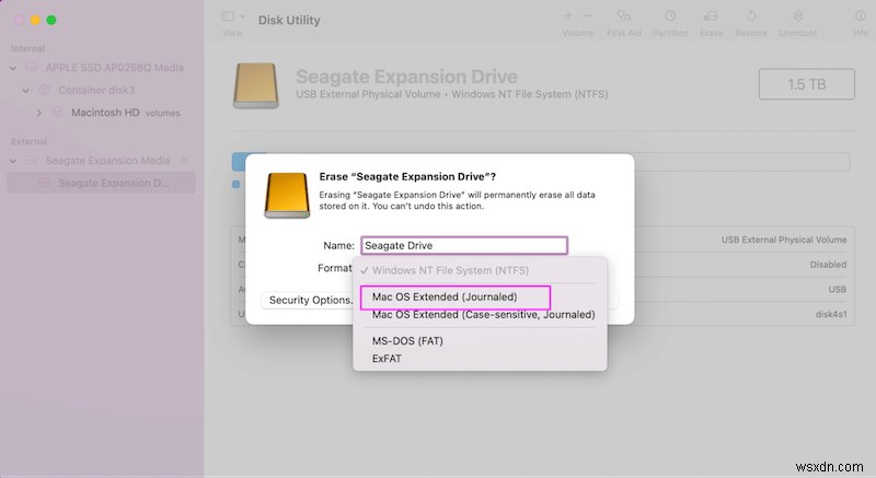 Hướng Dẫn Bước Tử Bước: Định Dạng Ổ Cứng Ngoài Seagate Cho macOS