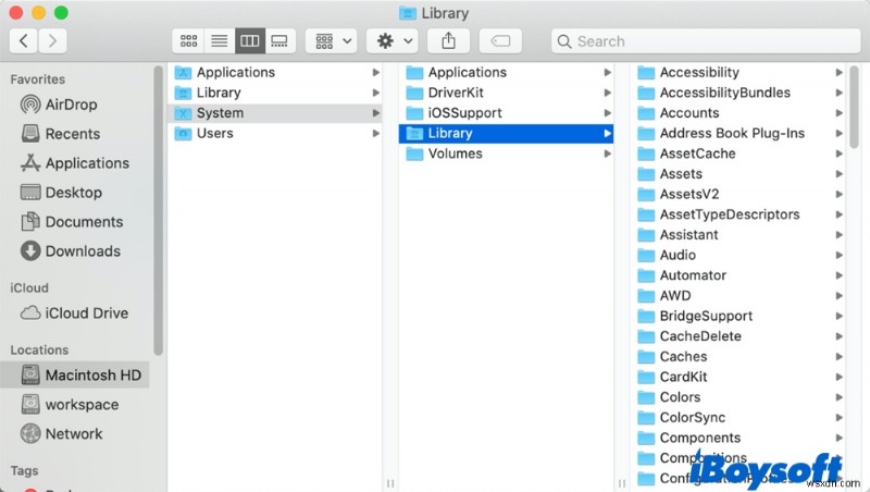 Khám phá mọi tệp trên ổ cứng Mac, bao gồm cả tệp ẩn