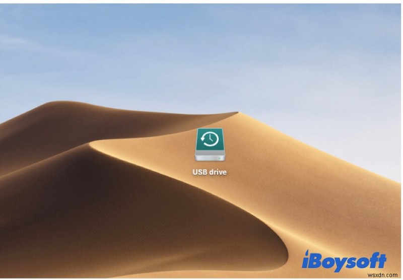 Khắc phục sự cố không thấy file trên USB Drive trên Mac
