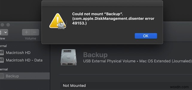 Khắc phục lỗi com.apple.DiskManagement.disenter trên macOS: Hướng dẫn sửa nhanh