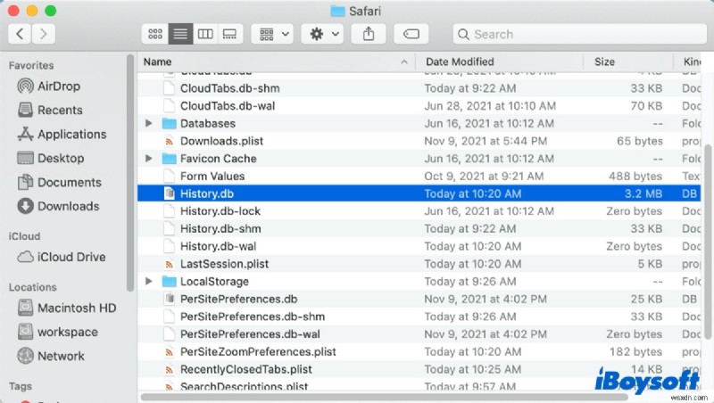 Khôi phục lịch sử duyệt web Safari đã xóa trên Mac: 3 phương pháp đơn giản