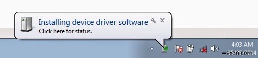 Khắc phục lỗi cài đặt driver USB 3.0 không thành công