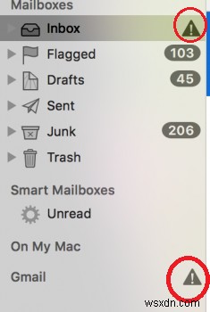 Khắc phục Apple Mail không kết nối được Gmail