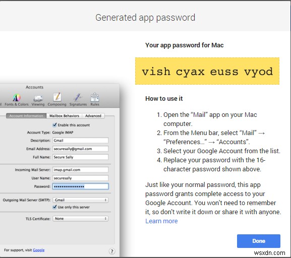 Khắc phục Apple Mail không kết nối được Gmail