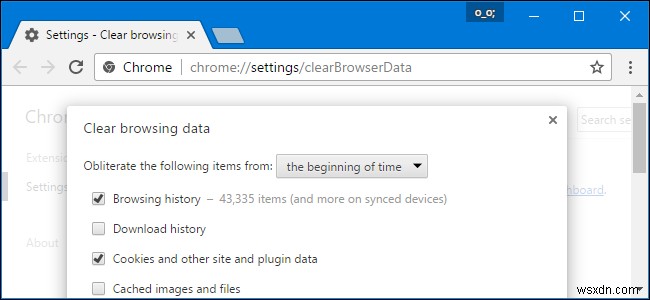 Tối ưu hóa hiệu suất Mac bằng cách xóa dữ liệu người dùng Chrome